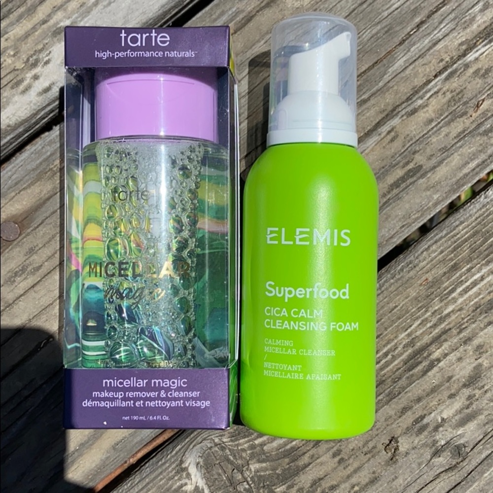 Tarte and Elemis Cleansers Bundle